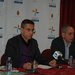 Imagen del Alcalde y el Concejal de Cultura del Ayuntamiento de Arona, Jos� Alberto Gonz�lez Rever�n y Miguel �ngel M�ndez, durante la presentaci�n de la oferta de cursos y talleres del Patronato de Cultura del consistorio aronero. Enero 2012