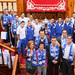 Imagen del recibimiento al Club Deportivo Marino, tras proclamarse campe�n de la Copa Heliodoro. Mayo 2012