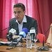 Imagen del Alcalde de Arona, Jos� Alberto Gonz�lez Rever�n, y la Consejera de Acci�n Exterior del Cabildo Insular de Tenerife, Delia Herrera, durante la presentaci�n del D�a de �frica, que se celebrar� en Guaza el pr�ximo d�a 25 de mayo. Mayo 2012