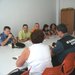 Imagen de la �ltima reuni�n de la Comisi�n de Seguridad Escolar. Junio 2012