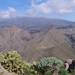 De izquierda a derecha: Roque Los Brezos, Roque Imoque, Montaña Suárez (abajo) y Barranco del Rey - Fotografía tomada desde la cima del Roque del Conde De izquierda a derecha: Roque Los Brezos, Roque Imoque, Montaña Suárez (abajo) y Barranco del Rey - Fotografía tomada desde la cima del Roque del Conde