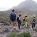 Punto de descenso hacia el Camino de Suárez - Finca de Suárez y Roque del Conde al fondo Punto de descenso hacia el Camino de Suárez - Finca de Suárez y Roque del Conde al fondo