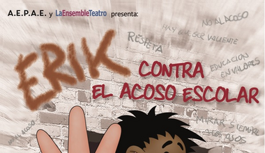 Cartel Erik contra el Acoso Escolar.