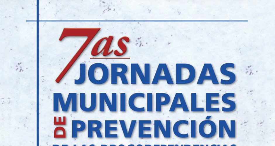 Cartel divulgativo de las Jornadas Municipales de Prevenci�n de las Drogodependenicas.