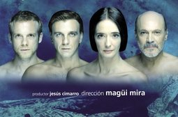  Imagen obtenida del cartel de la Obra Madame Bovary que se representa en el Auditoio Infanta Leonor en abril de 2012.