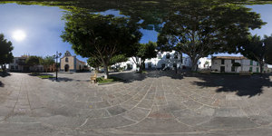San Antonio Abad church square (Arona historic city center)