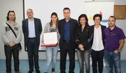 Imagen de la entrega del premio Mejores Expedientes Acad�micos, una iniciativa impulsada desde el �rea de Juventud del Ayuntamiento de Arona, que dirige M�nica Sierra. Dic. 2011