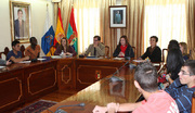 �ltimo pleno juvenil del proyecto "Conoce tu municipio", puesto en marcha por la Concejal�a de Juventud.