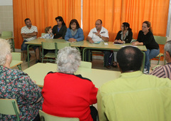 Imagen de la presentaci�n de la junta directiva de la nueva asociaci�n de vecinos de El Fraile, ASVEFRA. Abril 2012