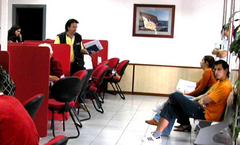 La imagen muestra las oficinas del Servicio de Atenci�n al Ciudadano ubicadas en el centro cultural de Los Cristianos 