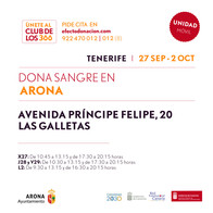 Campaña de Hemodonación en Las Galletas