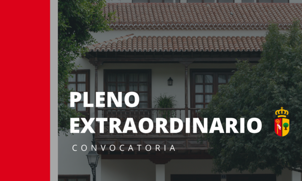 Convocatoria Extraordinaria del Pleno el día 20 de Junio de 2025