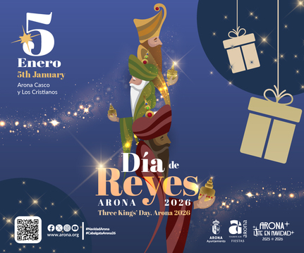 Recibimiento de sus Majestades los Reyes Magos en Arona