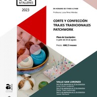 Cortes y Confección, Trajes Tradicionales y Patchwork