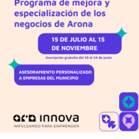 Programa de mejora y especialización de los negocios de Arona